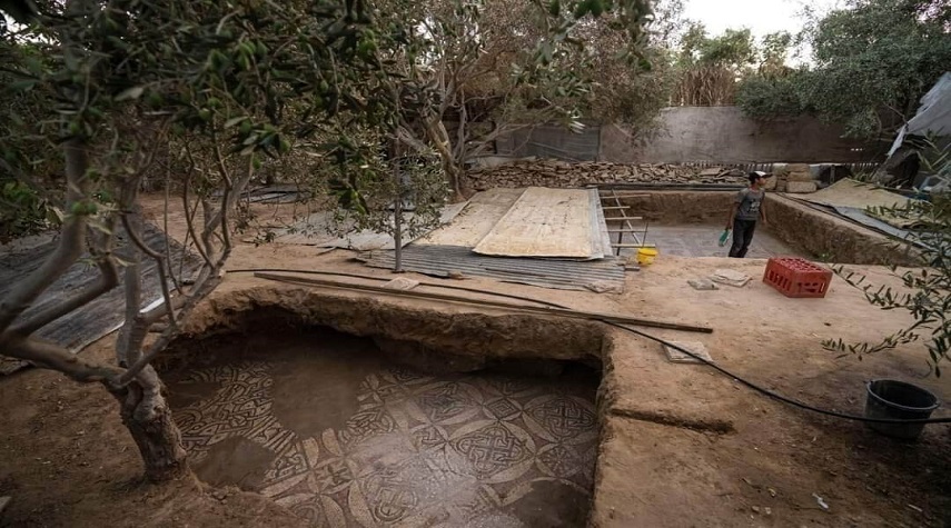 بالصور.. مزارع فلسطيني يكتشف أحد أعظم الكنوز الأثرية في غزة