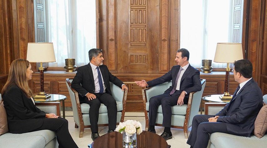 الرئيس الأسد يستقبل مدير إقليم شرق المتوسط في منظمة الصحة العالمية
