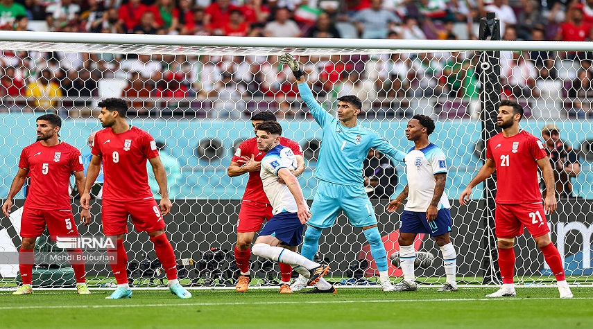 بالصور.. مباراة إيران وإنجلترا في كأس العالم 2022