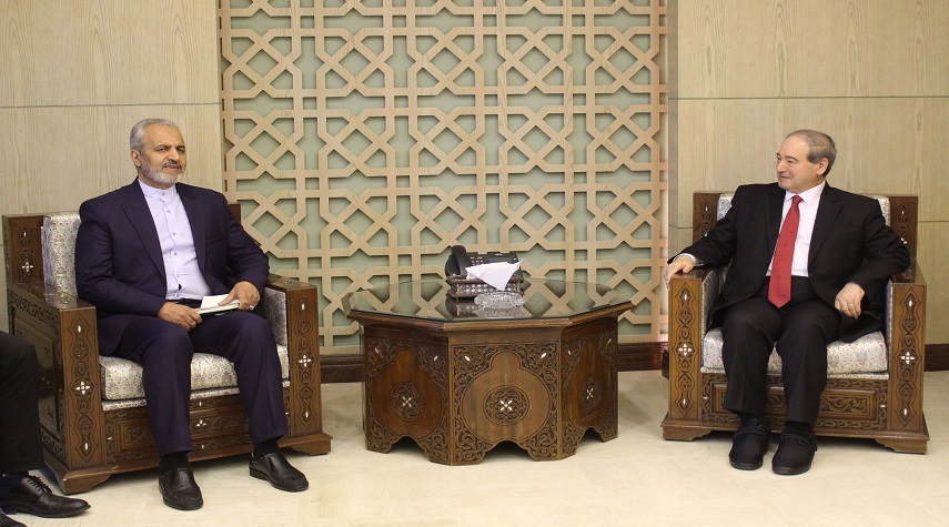 المقداد يبحث مع بيكدلي علاقات التعاون القنصلي بين سورية وإيران