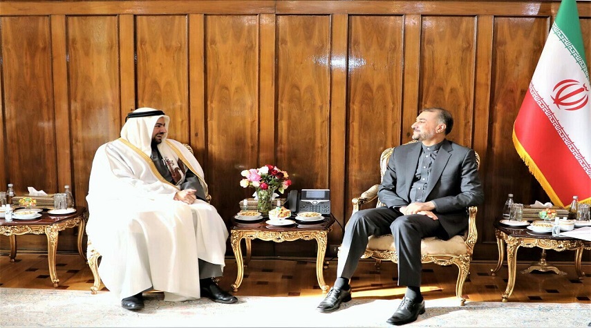 مساعد وزير الخارجية القطري يلتقي أمير عبداللهيان في طهران