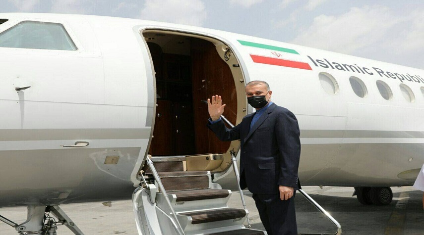 أمير عبداللهيان يغادر طهران متوجها إلى انقرة