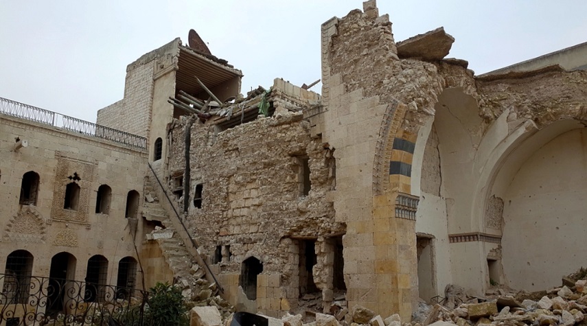 آثار الزلزال تطال أسواق وأحياء حلب القديمة 