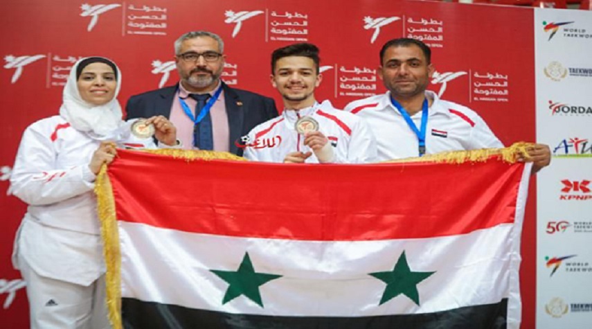ثلاث برونزيات لسورية في بطولة الحسن الدولية للتايكواندو