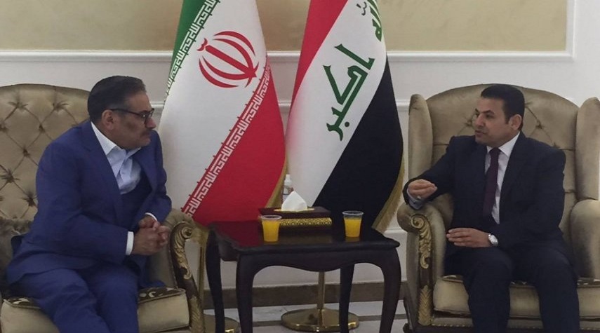 مستشار الأمن القومي العراقي يستقبل شمخاني