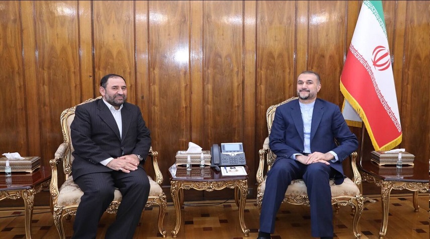 عبداللهيان يستقبل سفير إيران الجديد لدى سورية