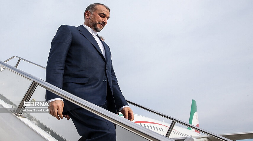 وزير الخارجية الإيراني يصل إلى موسكو
