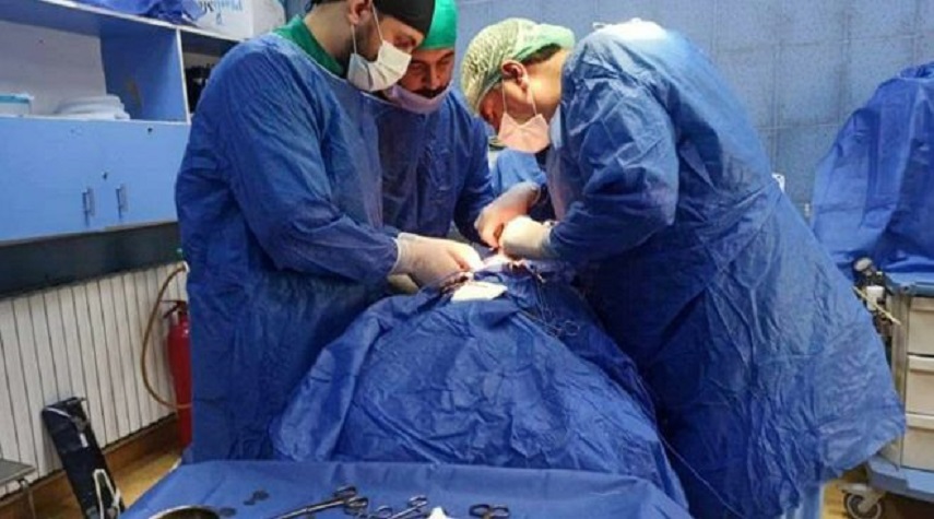 عمل جراحي نوعي لطفلة بعمر 3 سنوات في مشفى الباسل بحمص