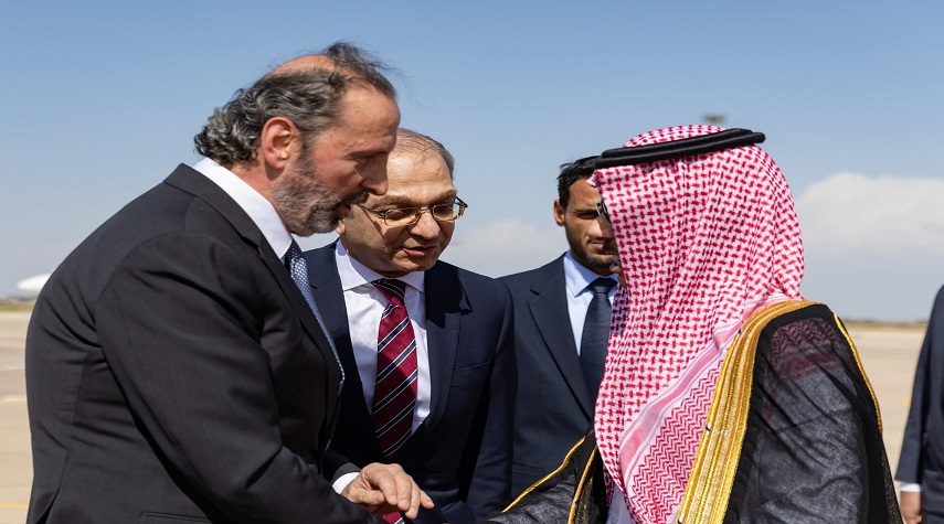 وزير الخارجية السعودي يصل إلى دمشق