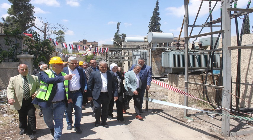 وزير الكهرباء: خلال أيام تدخل المجموعة الأولى في محطة حلب بالخدمة باستطاعة 200 ميغا واط