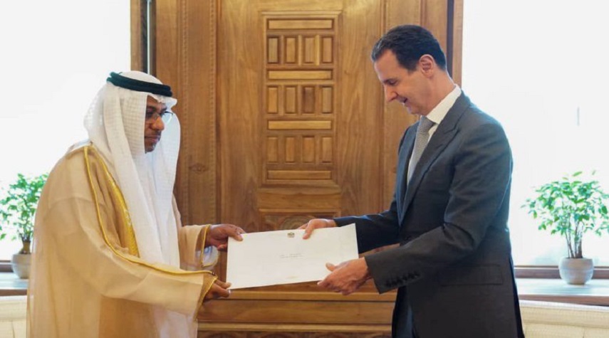 الرئيس الأسد يتلقى دعوة من الشيخ محمد بن زايد لحضور مؤتمر الأطراف للمناخ (COP28)