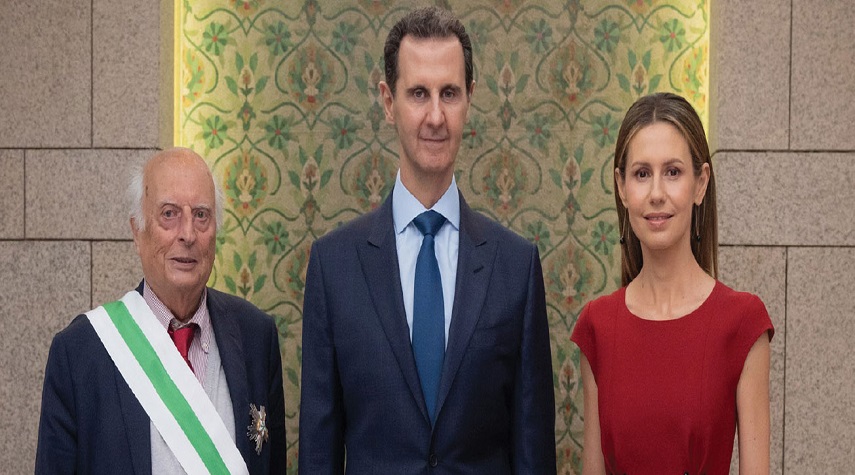 الرئيس الأسد والسيدة الأولى يستقبلان المشاركين في المؤتمر الدولي «آخر نتائج الأبحاث الأثرية السورية وتداعيات الزلزال»