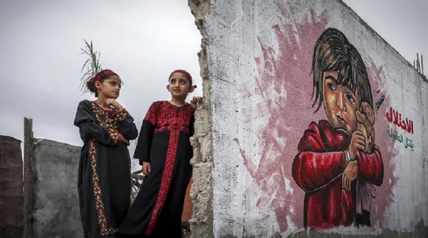 معرض الاحتلال يقتل الطفولة في فلسطين