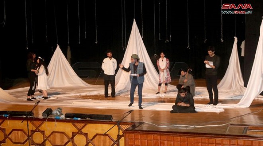 العرض المسرحي “ليته كان كابوساً” على خشبة  مسرح دار الأسد باللاذقية