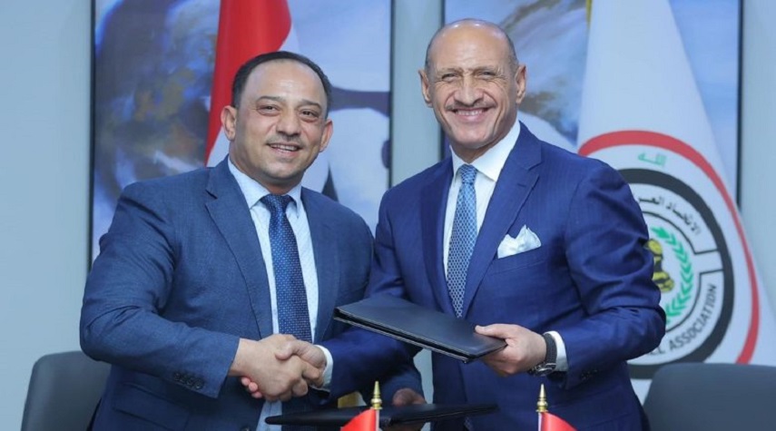 اتفاقية تعاون بين الاتحادين العراقي والسوري لكرة القدم