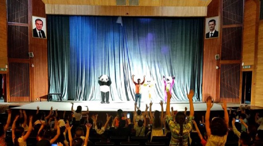 (أضحى وفرحة)… عرض كرنفالي للأطفال بحمص ضمن تظاهرة فرح الطفولة
