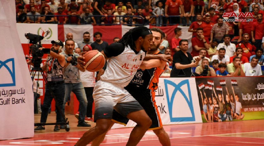 الوحدة يفوز على الاتحاد أهلي حلب في المواجهة الثانية لنهائي دوري كرة السلة للرجال
