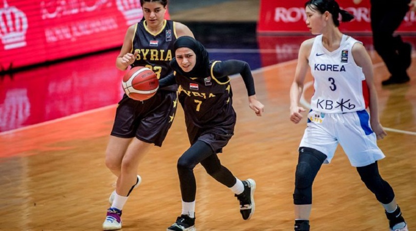 خسارة قاسية لمنتخب ناشئات السلة السورية في بطولة آسيا