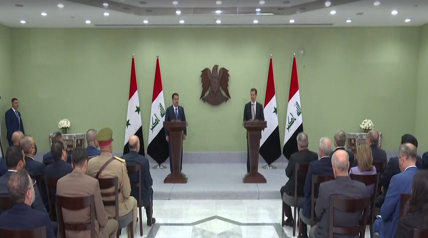 الرئيس الأسد: بالنسبة لنا ستبقى هوية العراق عربية أصيلة..السوداني: ندعو إلى رفع فوري للعقوبات عن سورية