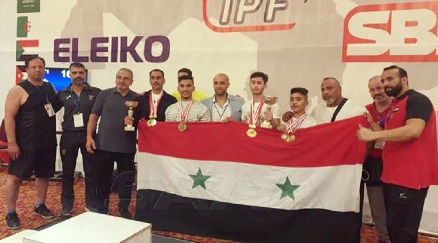 منتخب سورية للقوة البدنية يحصد 59 ميدالية متنوعة في اليوم الأول لبطولة كأس العرب