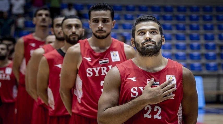 الإعلان عن التشكيلة النهائية لمنتخب سورية لكرة السلة