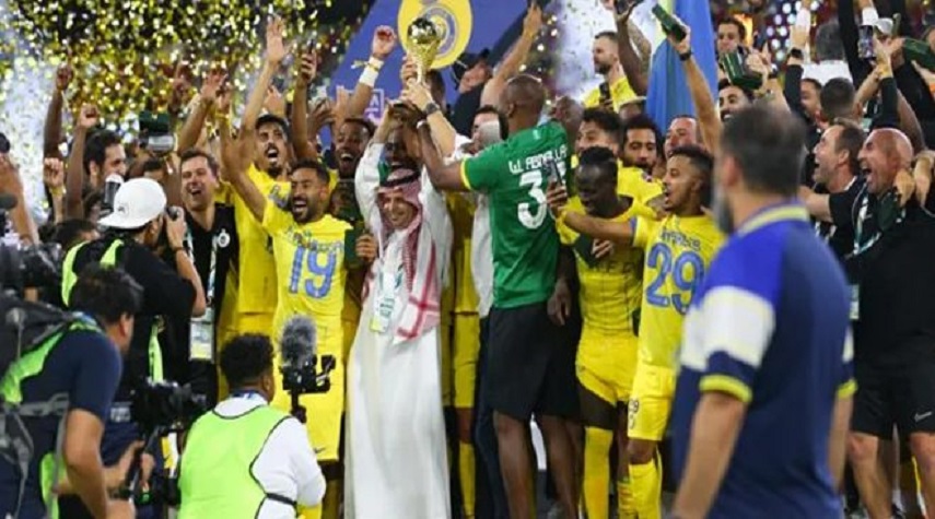 النصر السعودي يتوج بلقب البطولة العربية للأندية