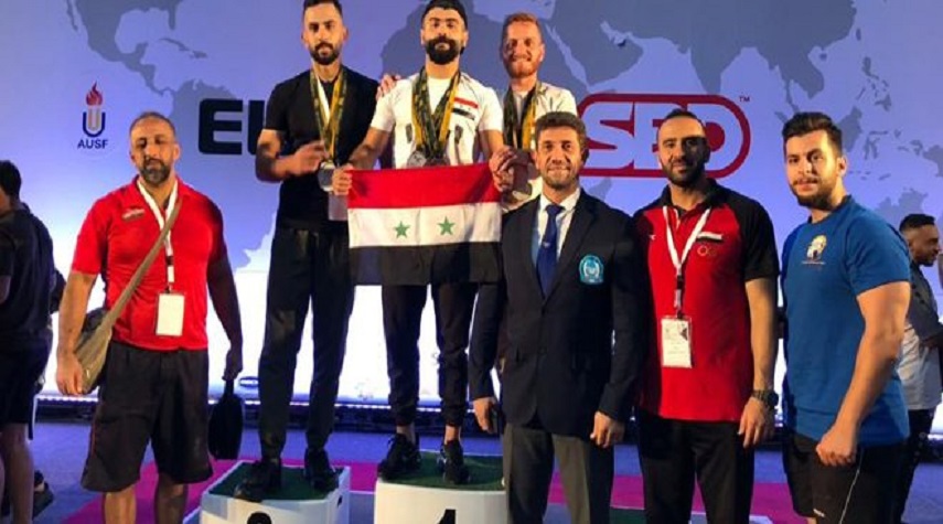 منتخب سورية للقوة البدنية يضيف خمس ميداليات جديدة لرصيده ببطولة آسيا للجامعات