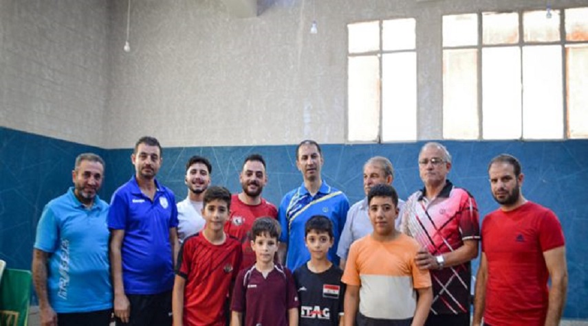 انتقاء منتخب سورية لكرة الطاولة للبراعم استعدادا لبطولة الأمل في لبنان
