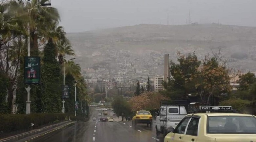المنخفض الجوي بدأ.. يوم ماطر بانتظار دمشق وبعض المحافظات