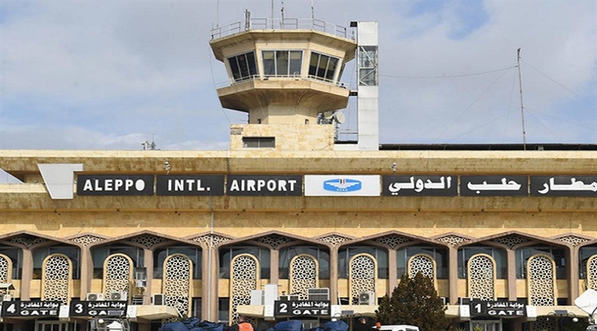  خروج مطار حلب عن الخدمة جراء عدوان إسرائيلي