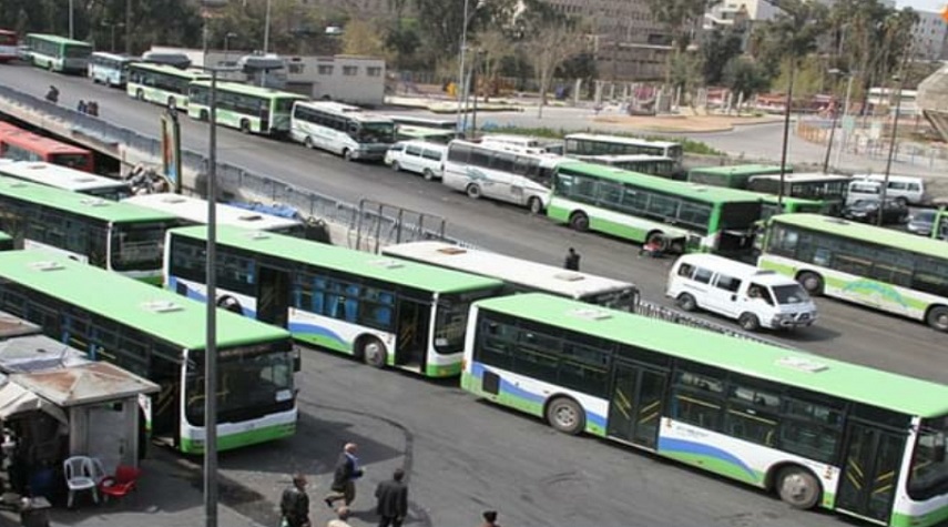 يمر بـ 5 مناطق.. تفعيل خط نقل جديد في دمشق
