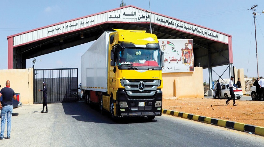 السماح للسيارات العربية بتحميل الصادرات السورية الزراعية 