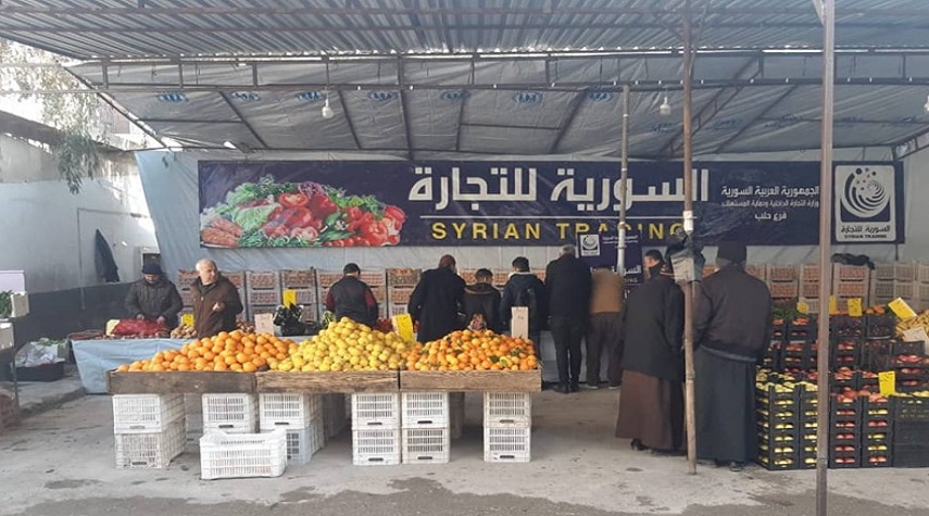 "السورية للتجارة” بحلب بدأت باستجرار الحمضيات إلى صالاتها