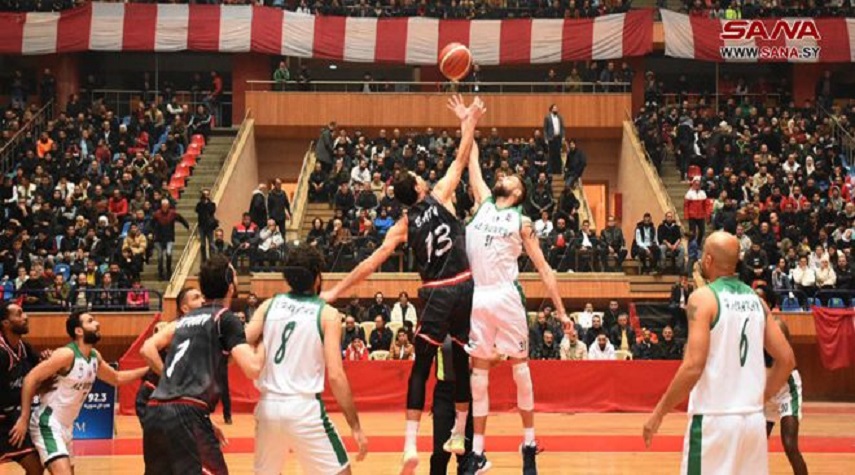 الاتحاد أهلي حلب يفوز على الحرية في الجولة السابعة من دوري كرة السلة للرجال