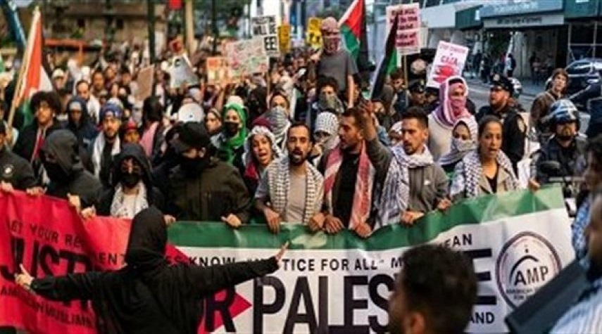 في الولايات المتحدة الأمريكية.. استمرار المظاهرات الداعمة لغزة