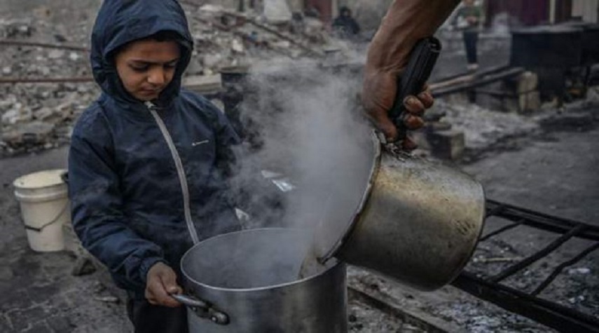 منظمتان دوليتان: ربع سكان غزة يتضورون جوعاً و10 آلاف طفل دون الخامسة مهددة حياتهم