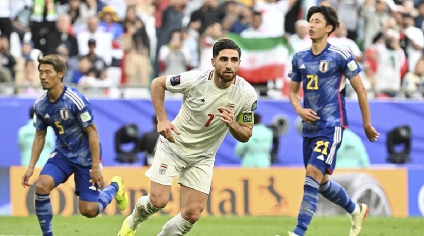 إيران تطيح بالمنتخب الياباني في كأس آسيا 2023