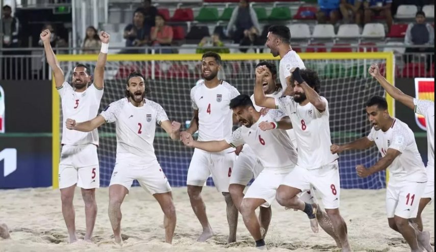 ايران تفوز على تاهيتي ببطولة كاس العالم لكرة القدم الشاطئية