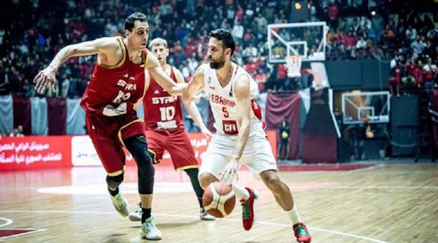 منتخب سورية بكرة السلة للرجال يخسر أمام نظيره اللبناني في تصفيات بطولة آسيا