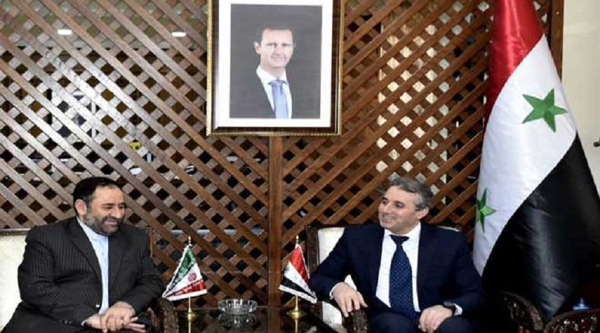 الوزير جوخدار يبحث مع السفير الإيراني علاقات التعاون في القطاع الصناعي
