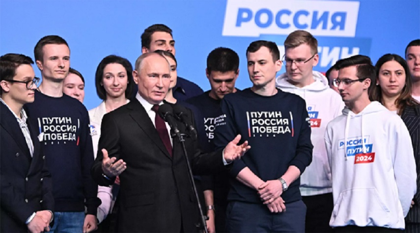 فلاديمير بوتين يكتسح الانتخابات الرئاسية الروسية