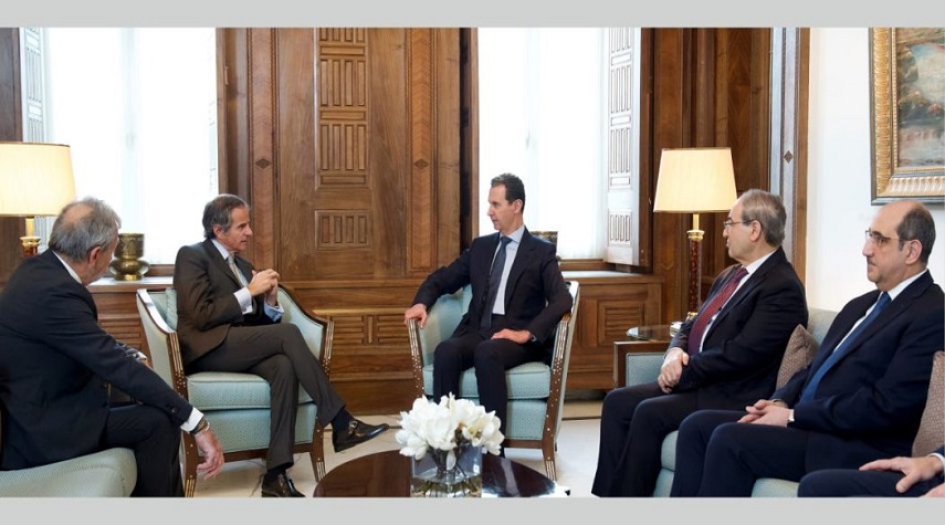 الرئيس الأسد يستقبل مدير عام الوكالة الدولية للطاقة الذرية