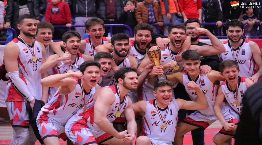 أهلي حلب بطلاً لدوري كرة السلة دون 21 عاماً