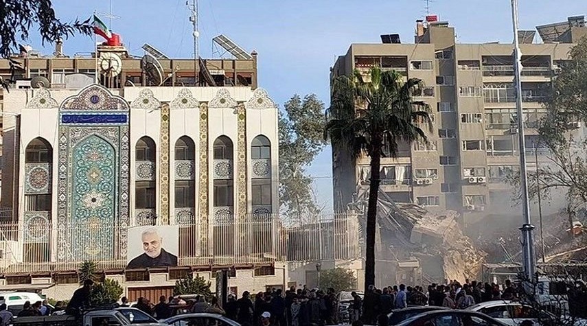 إدانات عربية ودولية للعدوان الإسرائيلي على قسم الشؤون القنصلية الإيرانية بدمشق
