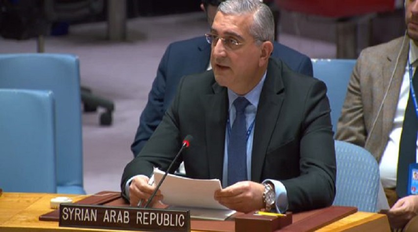 مندوب سورية الدائم لدى الأمم المتحدة: العدوان على القنصلية الإيرانية سابقة خطيرة وانتهاك للأعراف الدولية