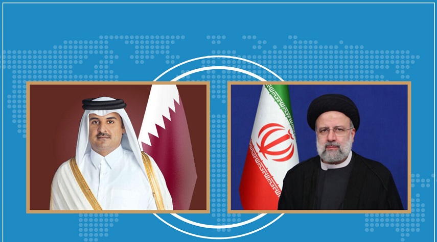 رئيسي باتصال هاتفي مع أمير قطر: أي عمل ضد إيران سيُقابل برد هائل وواسع النطاق