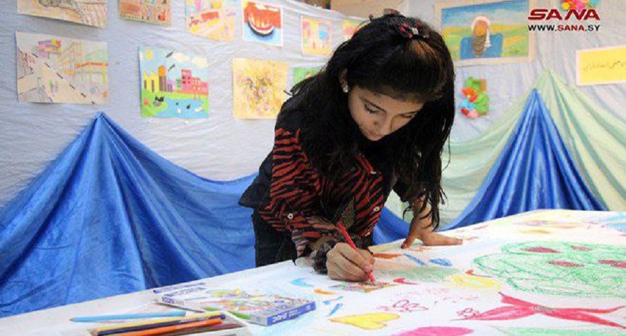 بشكل مجاني  للأطفال من عمر 6 سنوات إلى 14 سنة … افتتاح مراسم تعليمية للأطفال في بصرى الشام بريف درعا