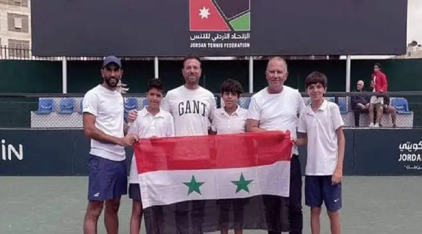 منتخب أشبال سورية لكرة المضرب بطلاً لبطولة غرب آسيا