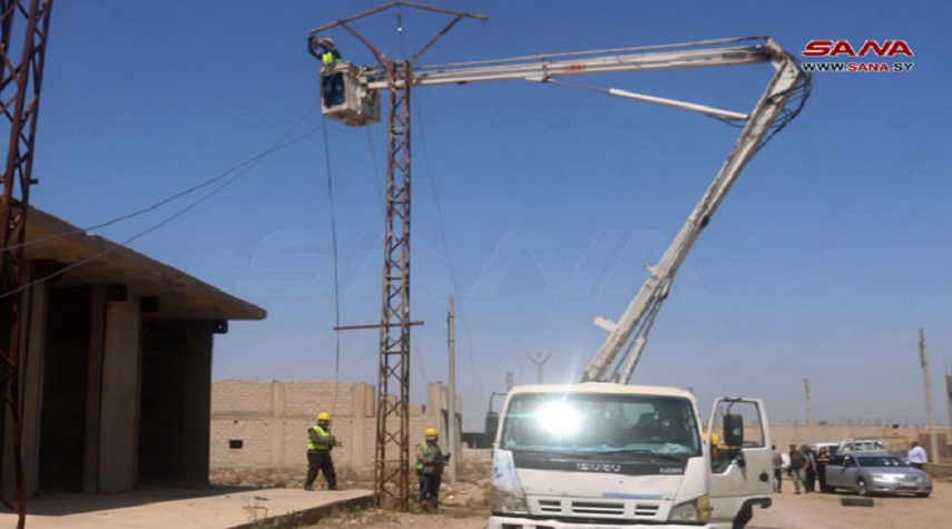 محافظة دير الزور تبدأ أعمال تأهيل وصيانة المنطقة الصناعية بمدينة الميادين