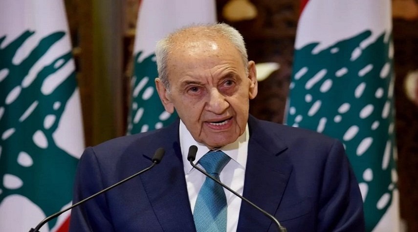 رئيس البرلمان اللبناني نبيه بري يدين العدوان الإسرائيلي على إيران